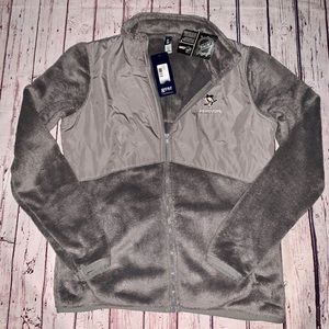 Pittsburgh Penguins Jacket Size Large Grey NWT